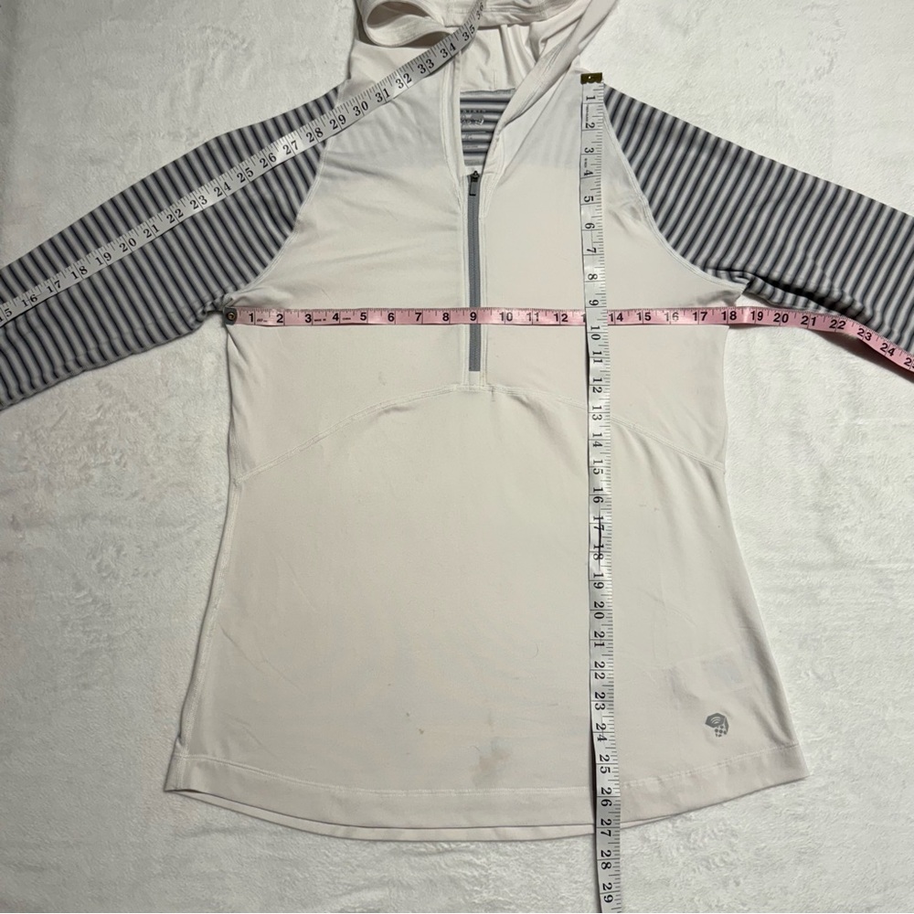 Mountain Hardwear Butterlicious Long Sleeve Hoody UPF 50 Sun hoodie Women’ Large - Picture 2 of 9